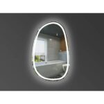 Дзеркало Devit Style 5415080 асиметричне з LED підсвіткою та тачсенсором 800х500 мм