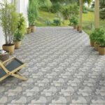 Керамограніт Pamesa Leaf Victoria Grey Silver 20,4x20,4 см