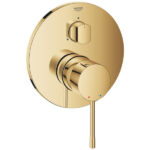 Змішувач прихованого монтажу для ванни/душу Grohe Essence 24092GL1 на 3 виходи, золото