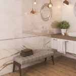 Декор Cersanit Mariel Inserto Gold 20x60 см